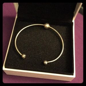 Pandora Authentic Bangle & Joy Charm